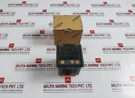 Selec Tc203Ax Temperature Controller W/ Single Display Relay 85-270V Ac/Dc