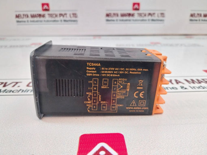 Selec Tc544A Digital Temperature Controller 85 To 270V Ac/Dc