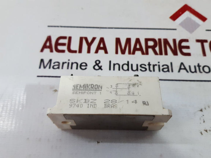 Semikron Skbz 28/14 Thyristor Module