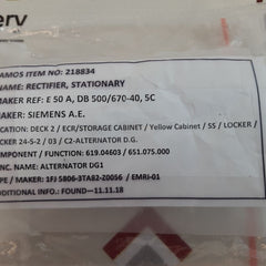 Semikron Skd 51/12 Power Bridge Rectifier