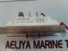 Semikron Skd 51/12 Power Bridge Rectifier