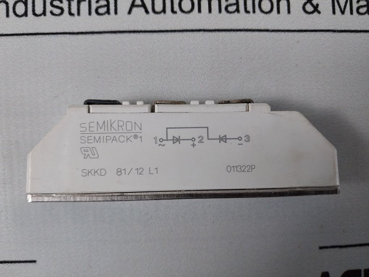 Semikron Semipack Skkd 81/12 L1 Rectifier Diode Module 011322P
