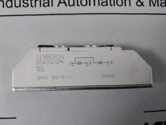 Semikron Semipack Skkd 81/12 L1 Rectifier Diode Module 011322P