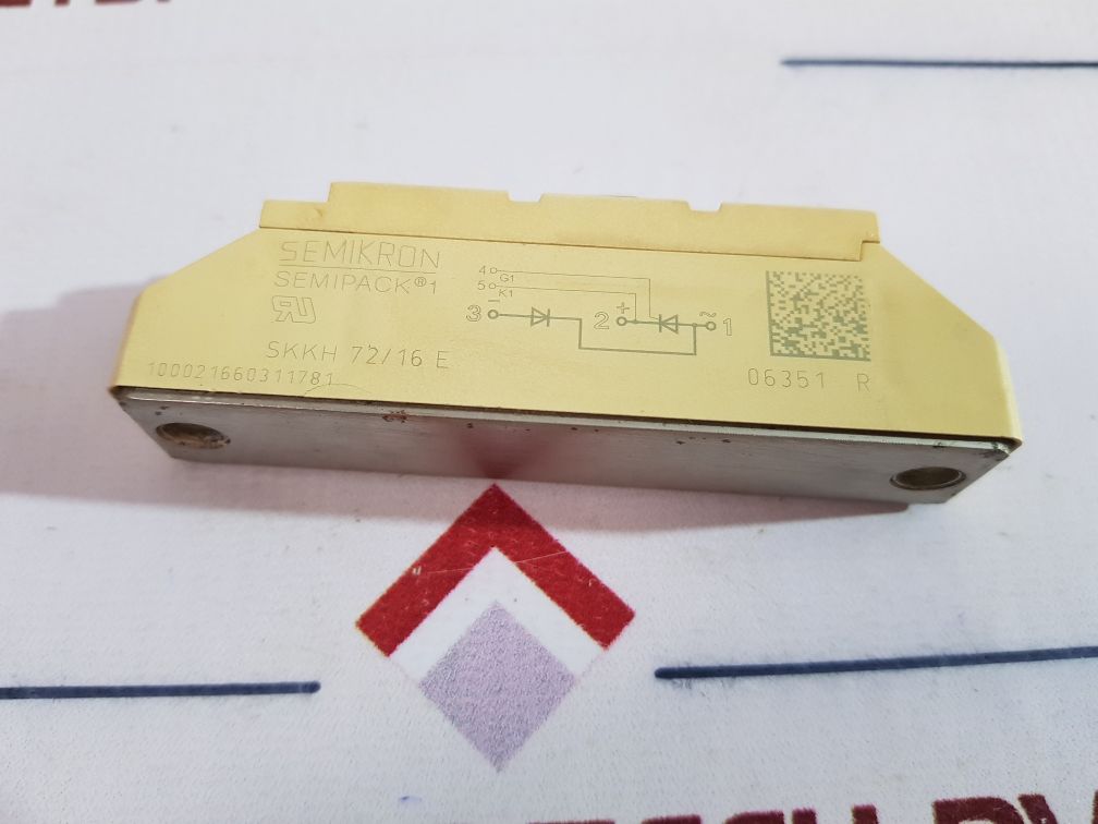 Semikron Skkh 72/16 E Diode/Thyristor Module