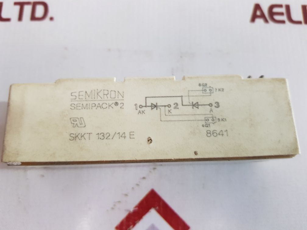 Semikron Semipack 2 Skkt 132/14E Thyristor Module 8641