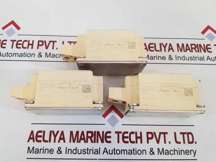 Semikron Semipack 3 Skkt 273/16 E Thyristor Module 11139 R