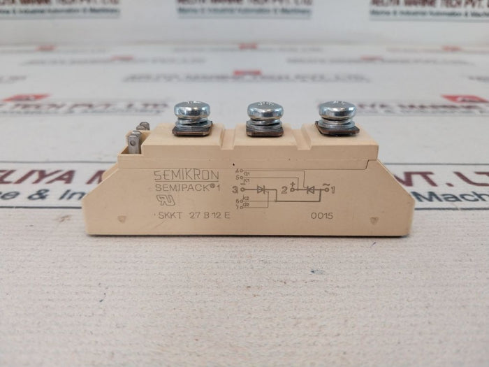 Semikron Skkt 27 B 12 E Thyristor Module