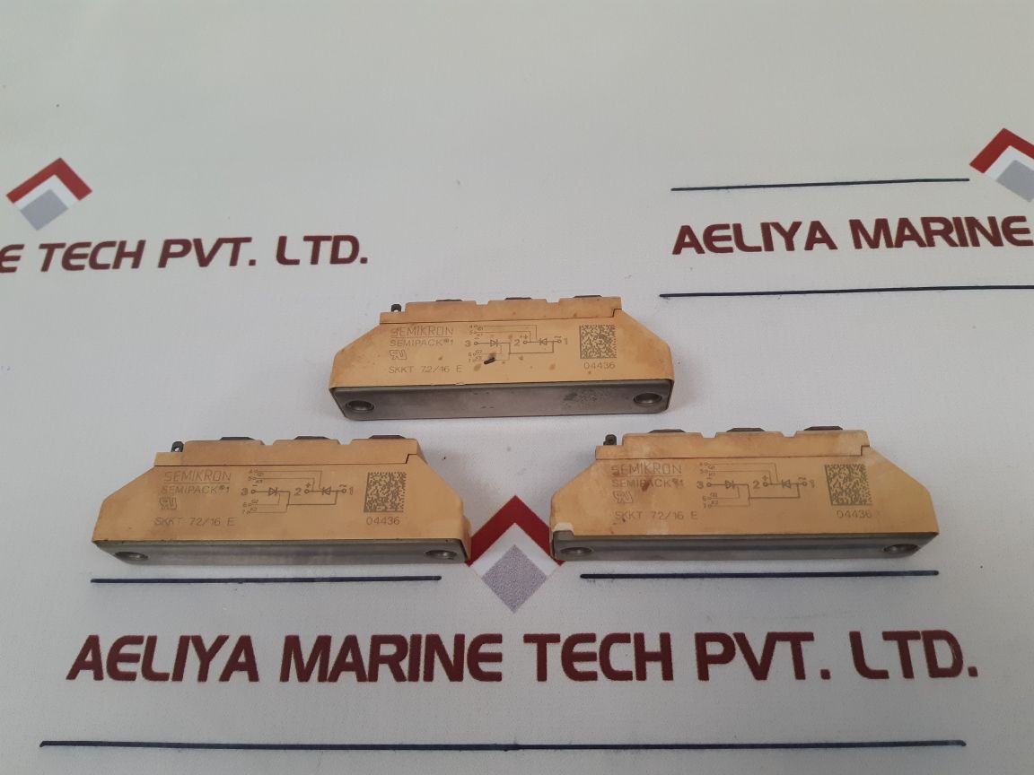 Semikron Skkt 72/16E Thyristor Module