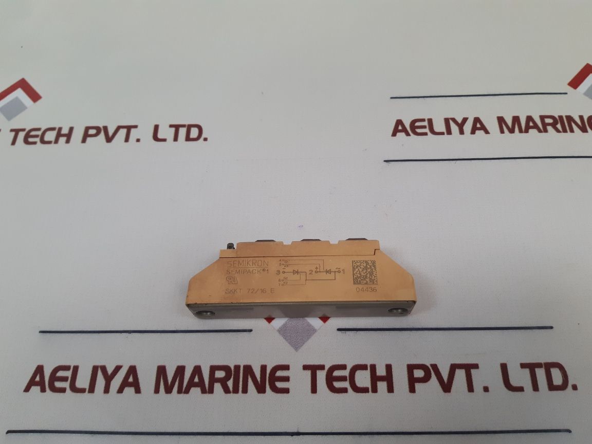 Semikron Skkt 72/16E Thyristor Module 04436