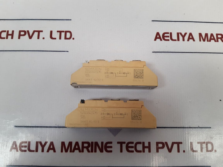 Semikron Skkt 92/12 E Module Used