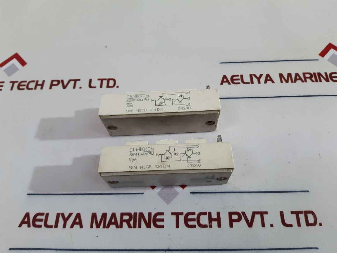 Semikron Skm 145 Gb 124 Dn Igbt Module