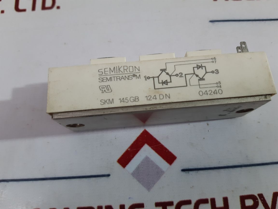 Semikron Skm 145 Gb 124 Dn Igbt Module