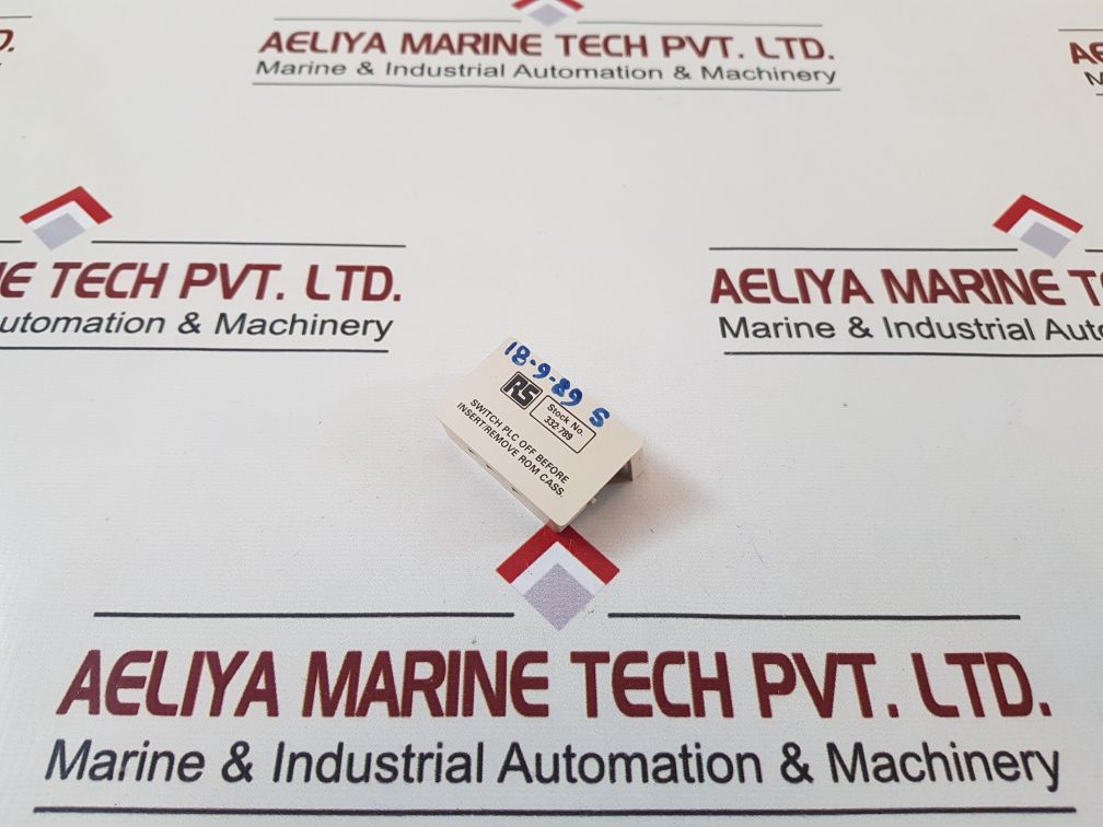 Set of 2X Rs 332-789 blank plc eprom cassette