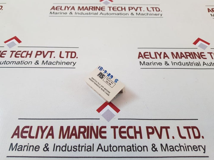 Set of 2X Rs 332-789 blank plc eprom cassette