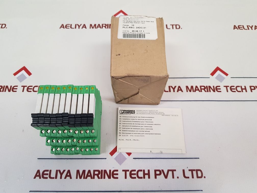 Phoenix Contact Plc-bsc-24Dc/21 Solid State Relay 29 66 016