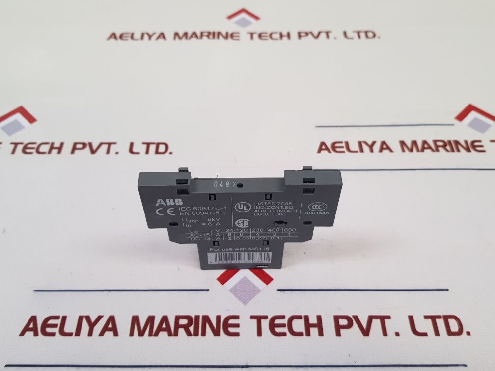 Set Of 2X Abb Hk1-11 Auxiliary Contact 1Sam201902R1001 New