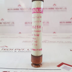 Set of 2X Gould shawmut tri-onic TRS25R time delay fuse 600V AC
