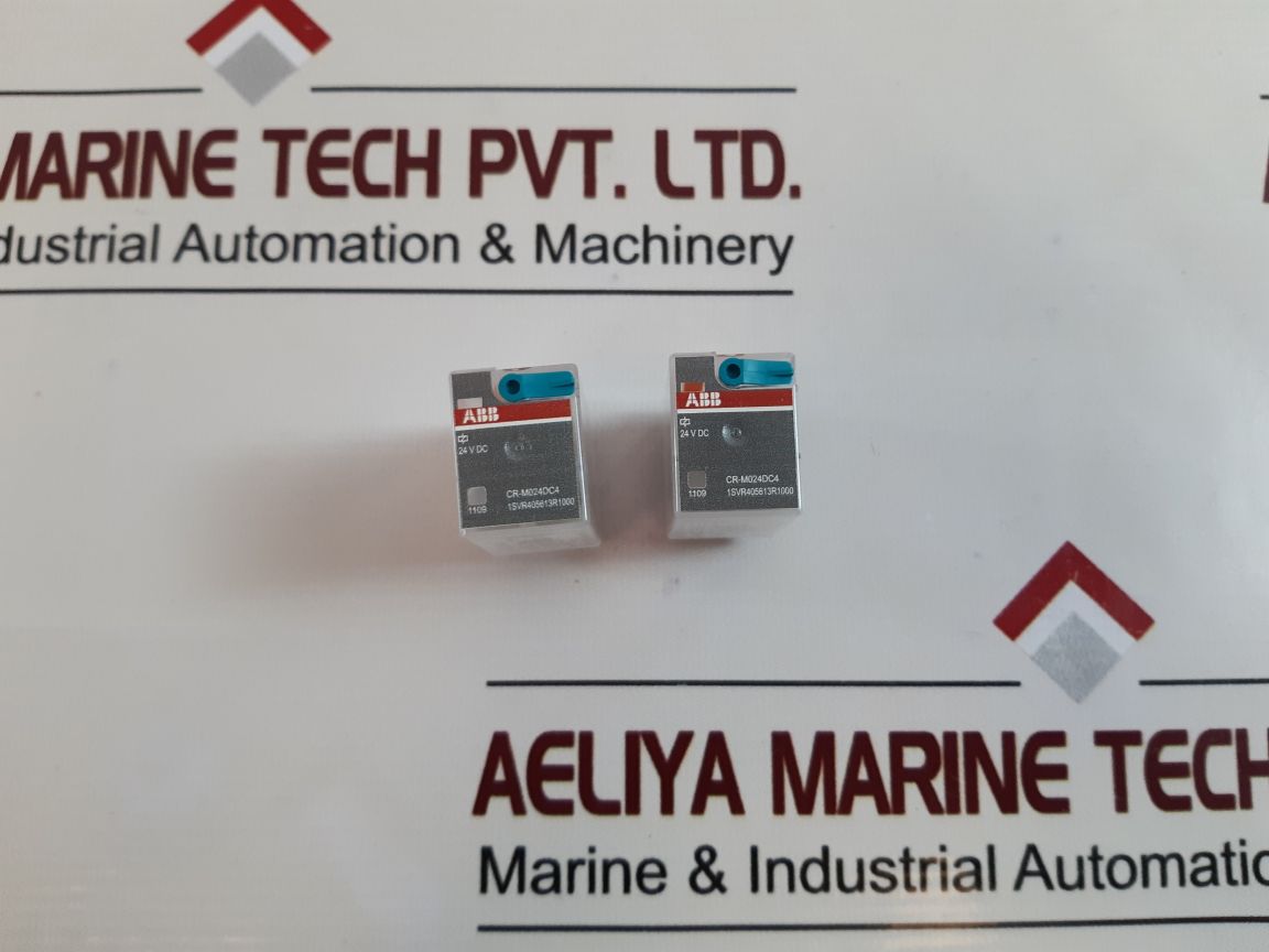 Lot Of 6X ABB CR-M024DC4 Pluggable Interface Relays 1SVR405613R1000