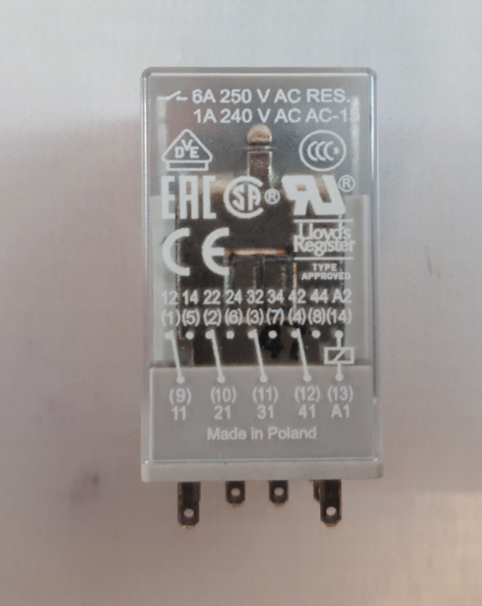 Lot Of 6X ABB CR-M024DC4 Pluggable Interface Relays 1SVR405613R1000