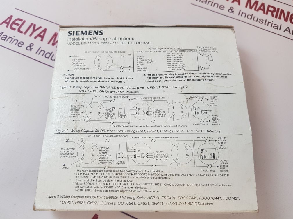 Set of 2X Siemens DB-11 Base