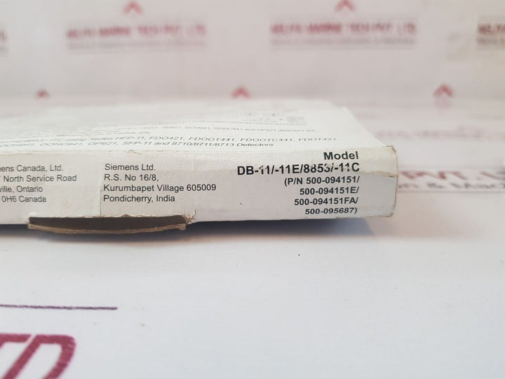 Set of 2X Siemens DB-11 Base
