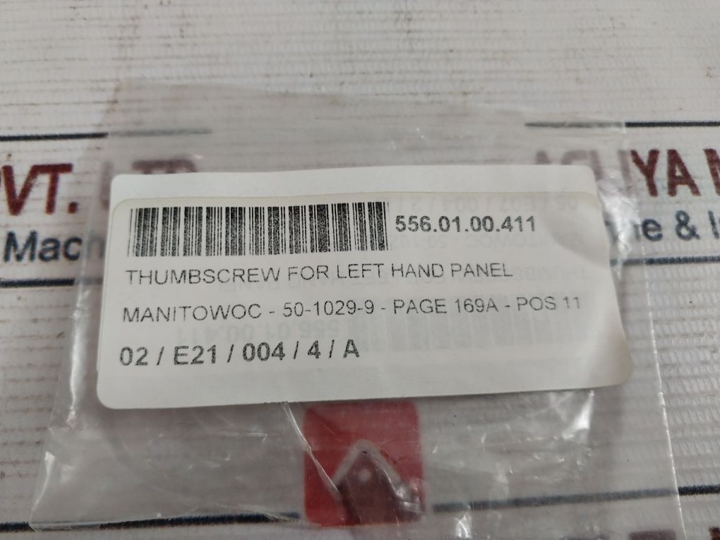 Set of 8X Manitowoc 50-1209-9 Thumbscrew
