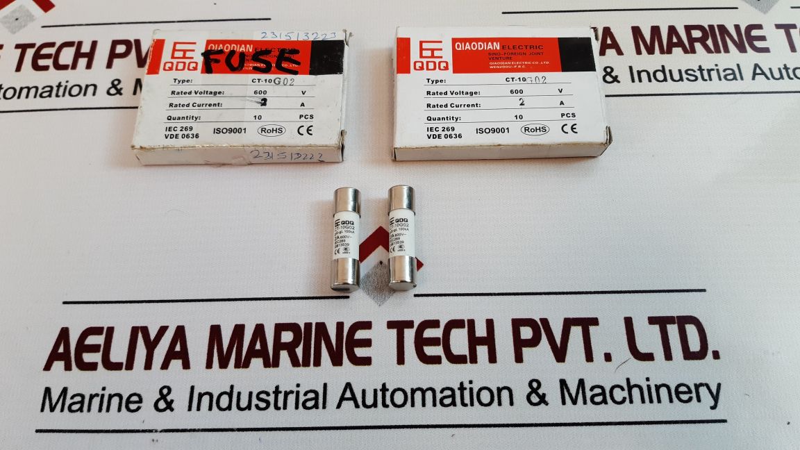 Qdq Ct-10G02 Fuse 600V ,2A