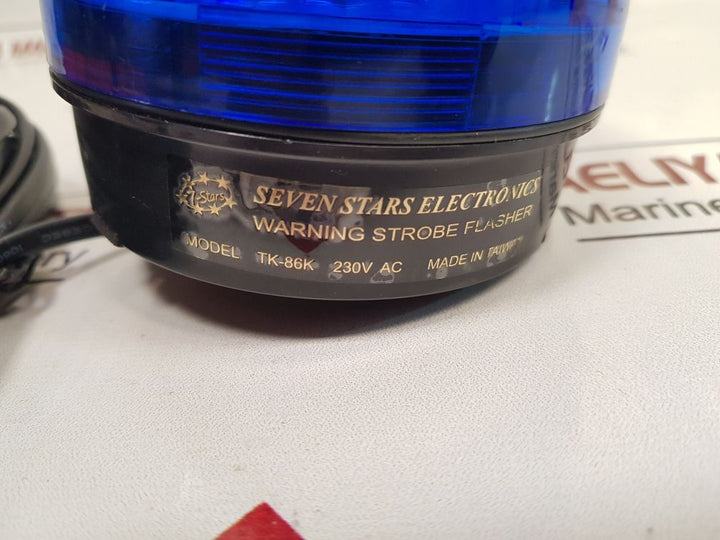 Seven Stars Electronics Tk-86K Blue Strobe 230V Ac Jbs-100B