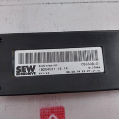 Sew Eurodrive Dbg60B-01 Control Unit Keypad 18204031.14.14
