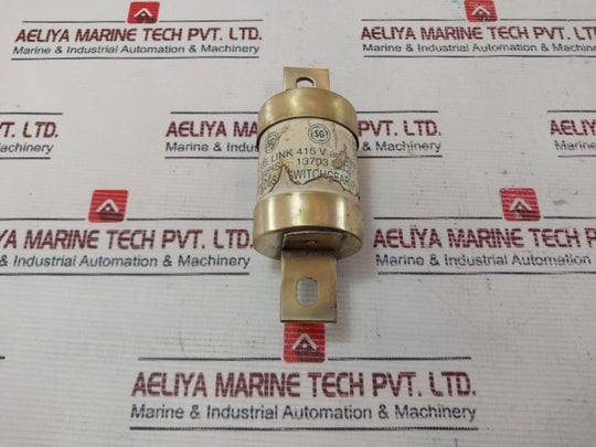 Sg Controls 315A Hbc Fuse Link 415V,Cm/L-9454286