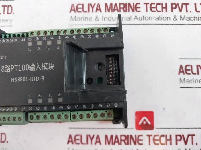 Shanghai Huansheng Hs8801-rtd-8 8-channel Pt100 Input Module