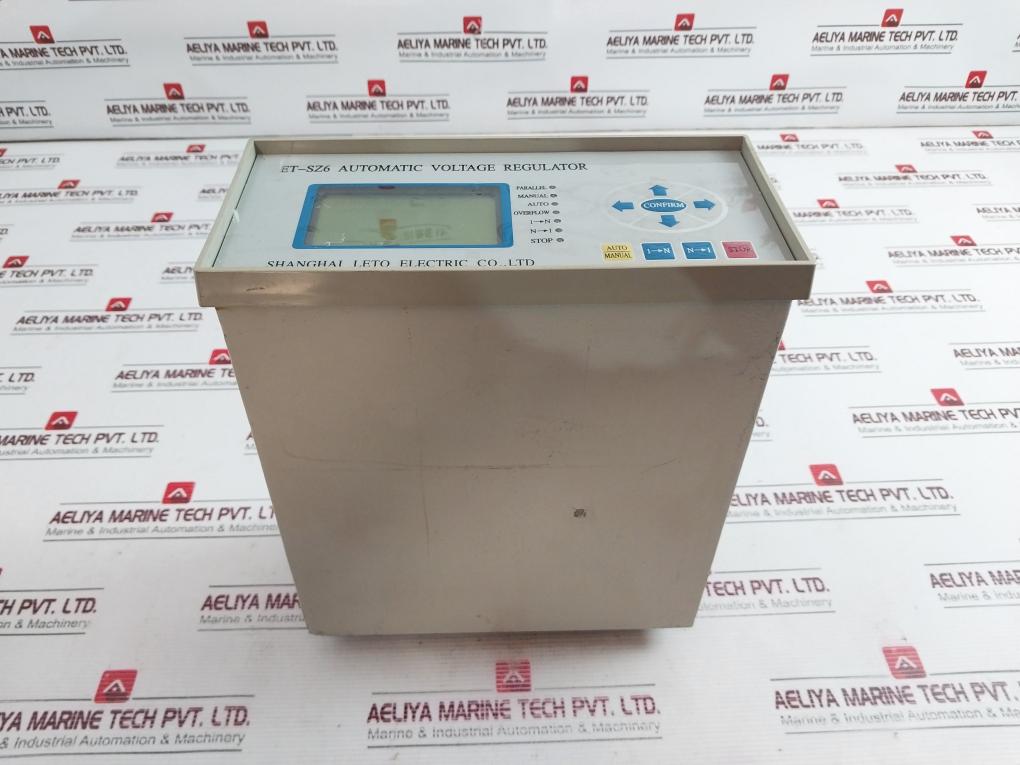 Shanghai Leto Electric Et-sz6 Voltage Regulating Control Relay