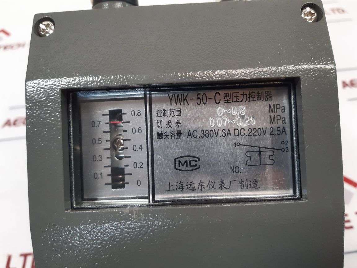 Shanghai Yuandong Ymk-50-c Pressure Controller