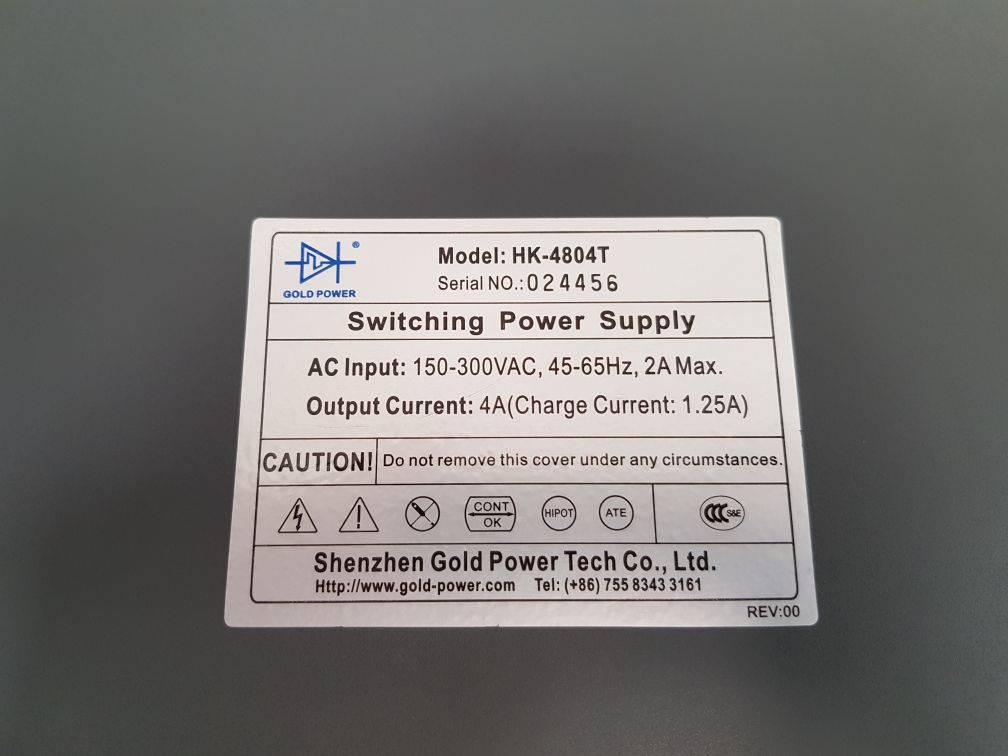 Shenzhen Gold Power Hk-4804T Switching Power Supply - Aeliya Marine Tech