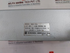 Shimadzu Dgu-12A Degasser 228-35358-36