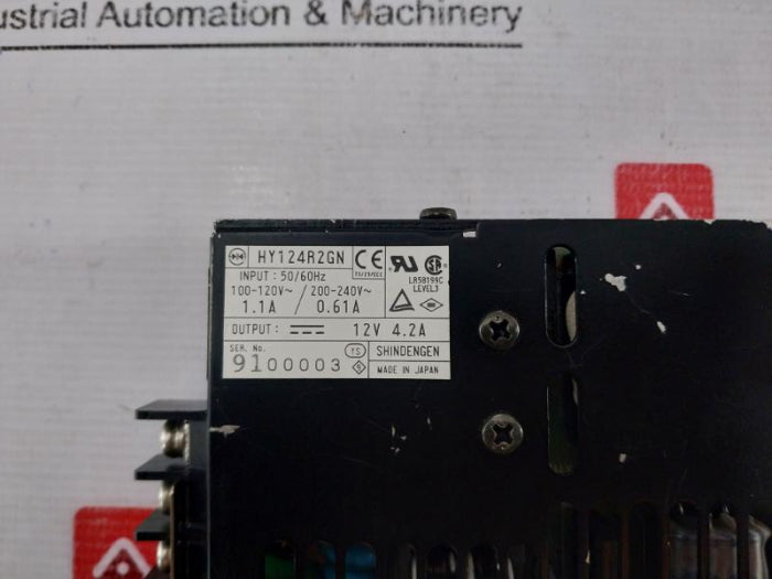 Shindengen Hy124R2Gn Power Supply 12V 4.2A 100-240V