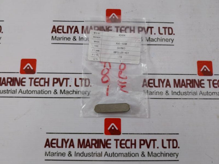 Shinko Rve-100M Impeller Key 4160-00758