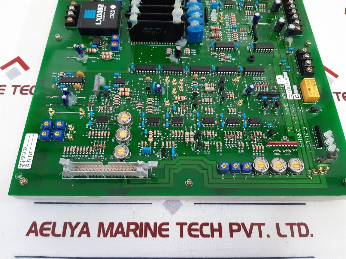 Shinko Spc110-3 Printed Circuit Board E3-1413 C23F03729