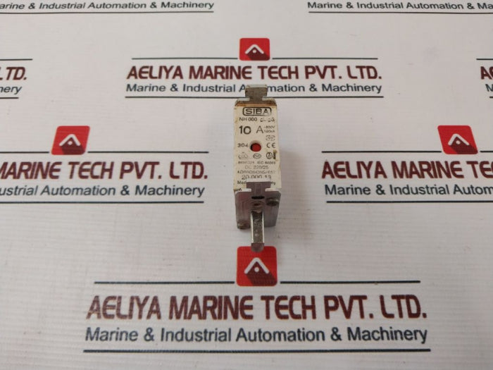 Siba 20 000 13 Corrosion Resistant Fuse 10A 500V