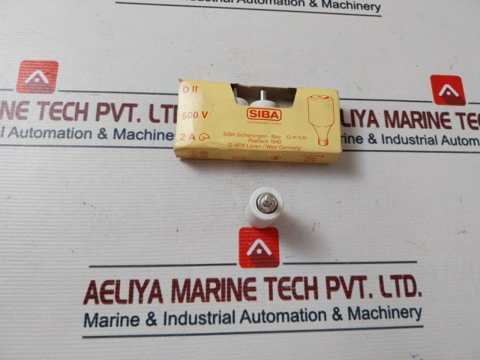 Siba Dii 500V 2A Type D Fuse Link