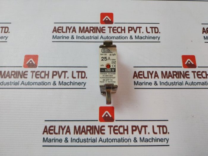 Siba Nh00 25A Fuse Dc 250V 25Ka