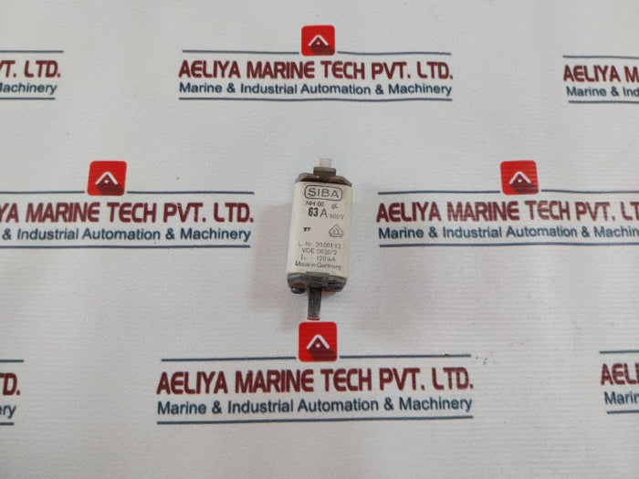 Siba Nh00 Gl Fuse 63A 500V