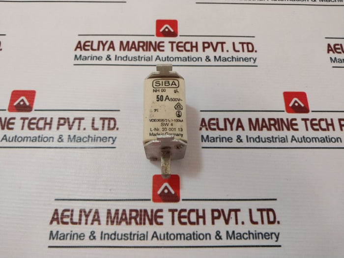 Siba Nh 00 Gl Fuse 50A 500V