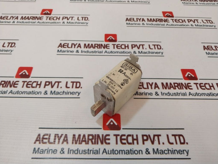 Siba Nh 00 Gl Fuse 50A 500V Vde0636/2