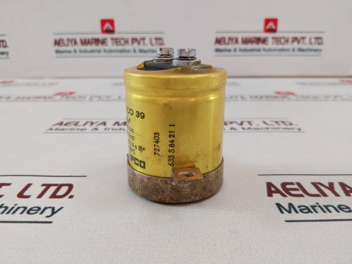 Sic Safco Felsic Co 39 Capacitor 63Vcc 76Vcc