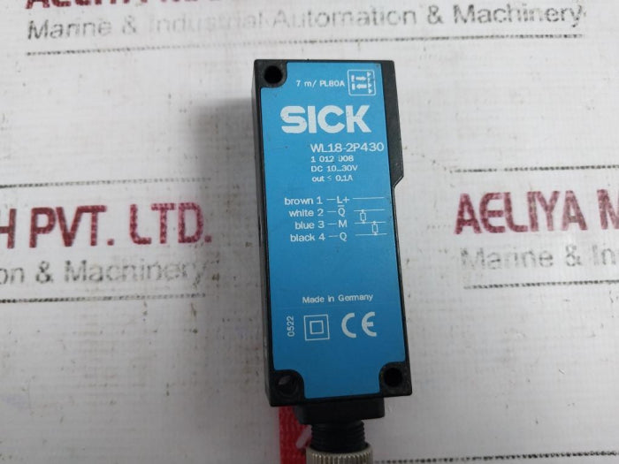 Sick Wl18-2P430 Photoelectric Sensor Dc 10-30V 0.1A, 1 012 908