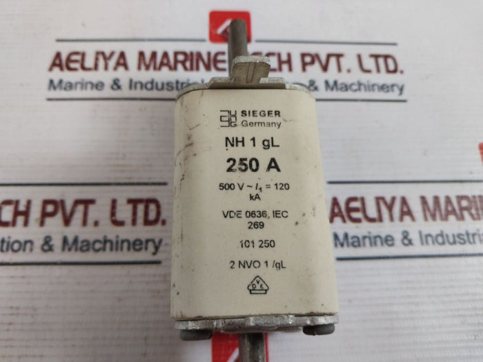Sieger Nh 1 Gl Fuse 250A 500V