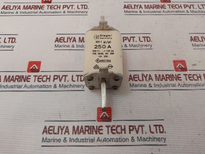 Sieger Nh 1 Gl/Gg Fuse Link 250A 500V