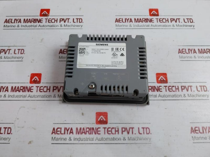 Siemens 1P 6Av2 123-2Db03-0Ax0 Touch Panel 23S (Mac): E0-dc-a0-03-82-fc , 4X/12 (Not Woking)