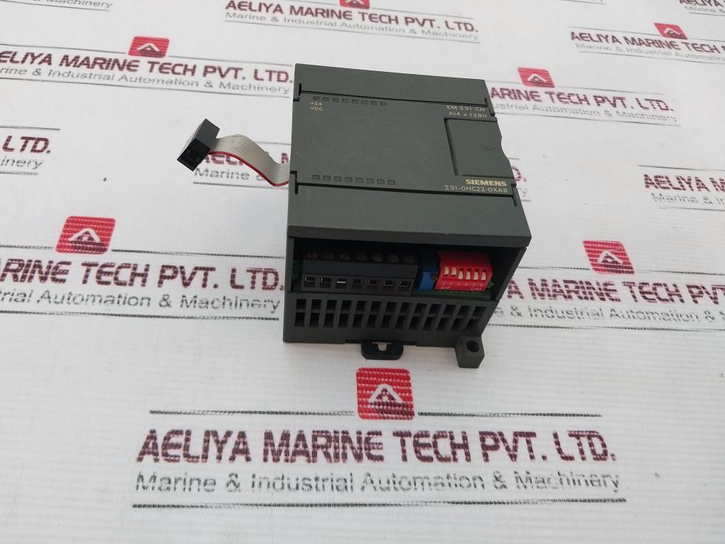 Siemens 1P 6Es7 231-0Hc22-0Xa8 Analog Input Module 21-28Vdc
